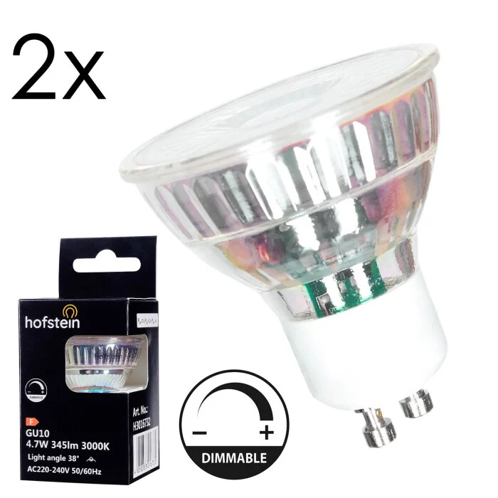 LED 4 Watt blanco cálido regulable 345 Lumen