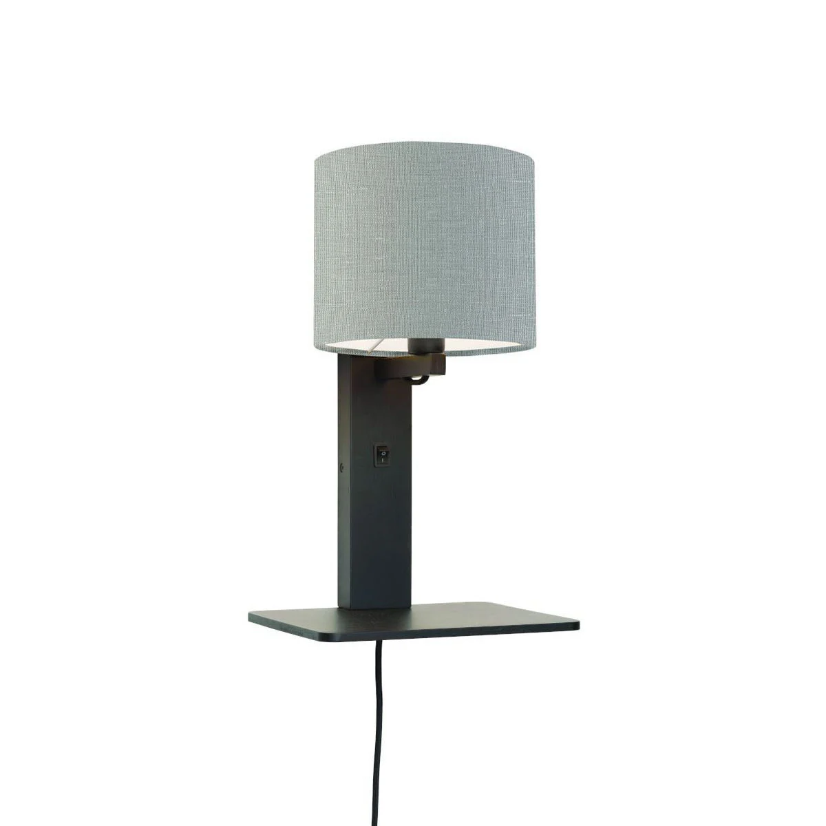 Lámpara de pared con plataforma gris claro GOOD & MOJO Andes
