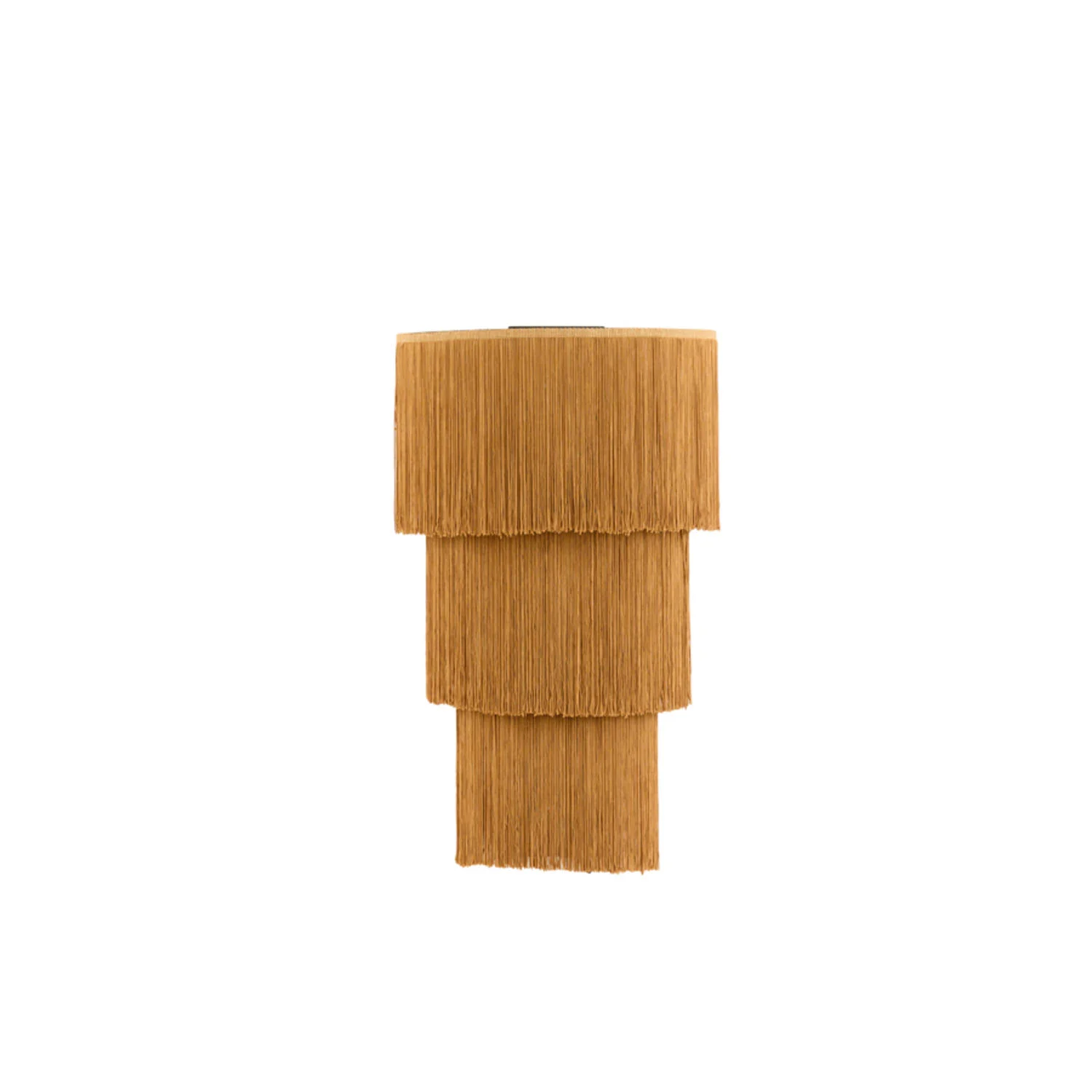 Aplique bohemio con flecos marrones Light & Living Malaika
