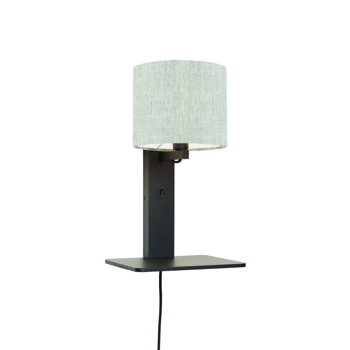 Lámpara de pared con plataforma gris blanco GOOD & MOJO Andes