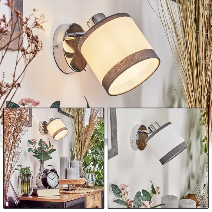 Lohobe Aplique Cromo, 1 luz