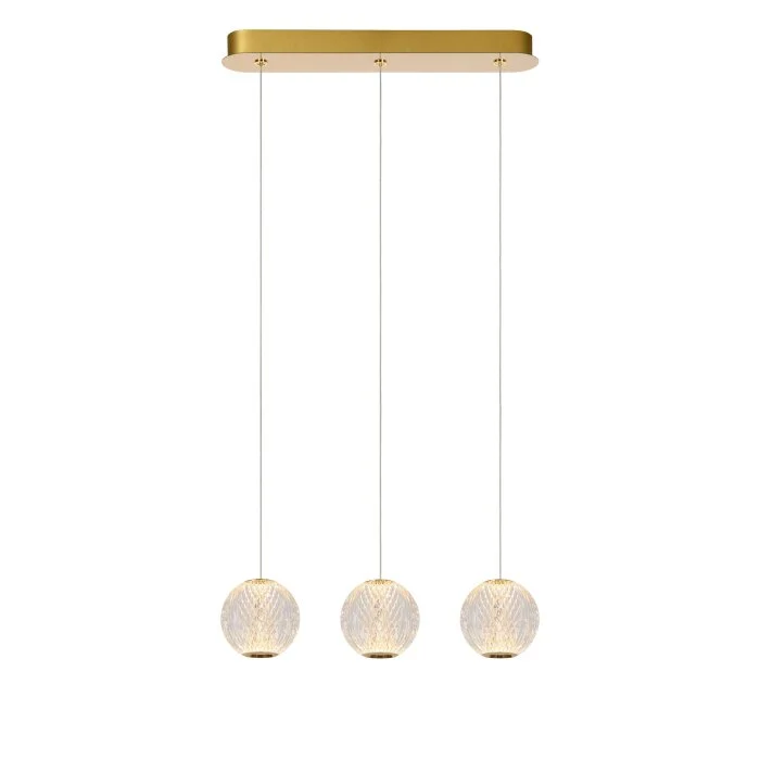 Lucide CINTRA Lámpara Colgante LED dorado, 3 luces