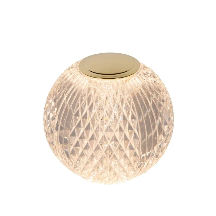 Lucide CINTRA Lámpara de mesa LED dorado, 1 luz