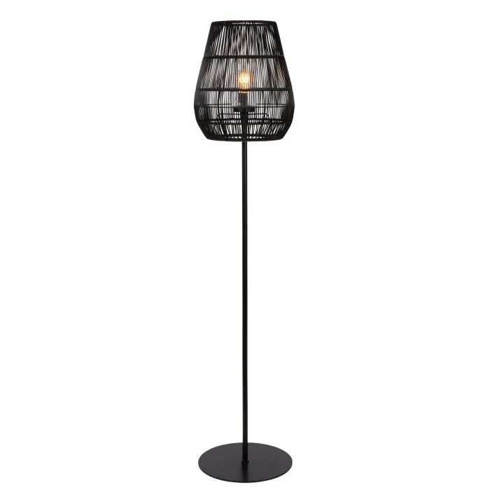 Lucide NERIDA Lámpara de pie para exteriores Negro, 1 luz