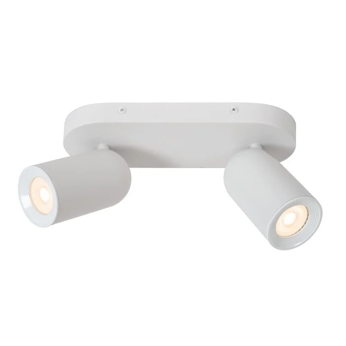 Lucide PUNCH Lámpara de Techo Blanca, 2 luces