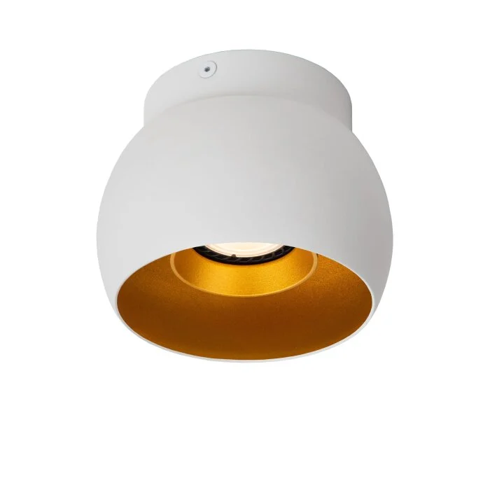 Lucide TORBEN Lámpara de Techo Blanca, 1 luz