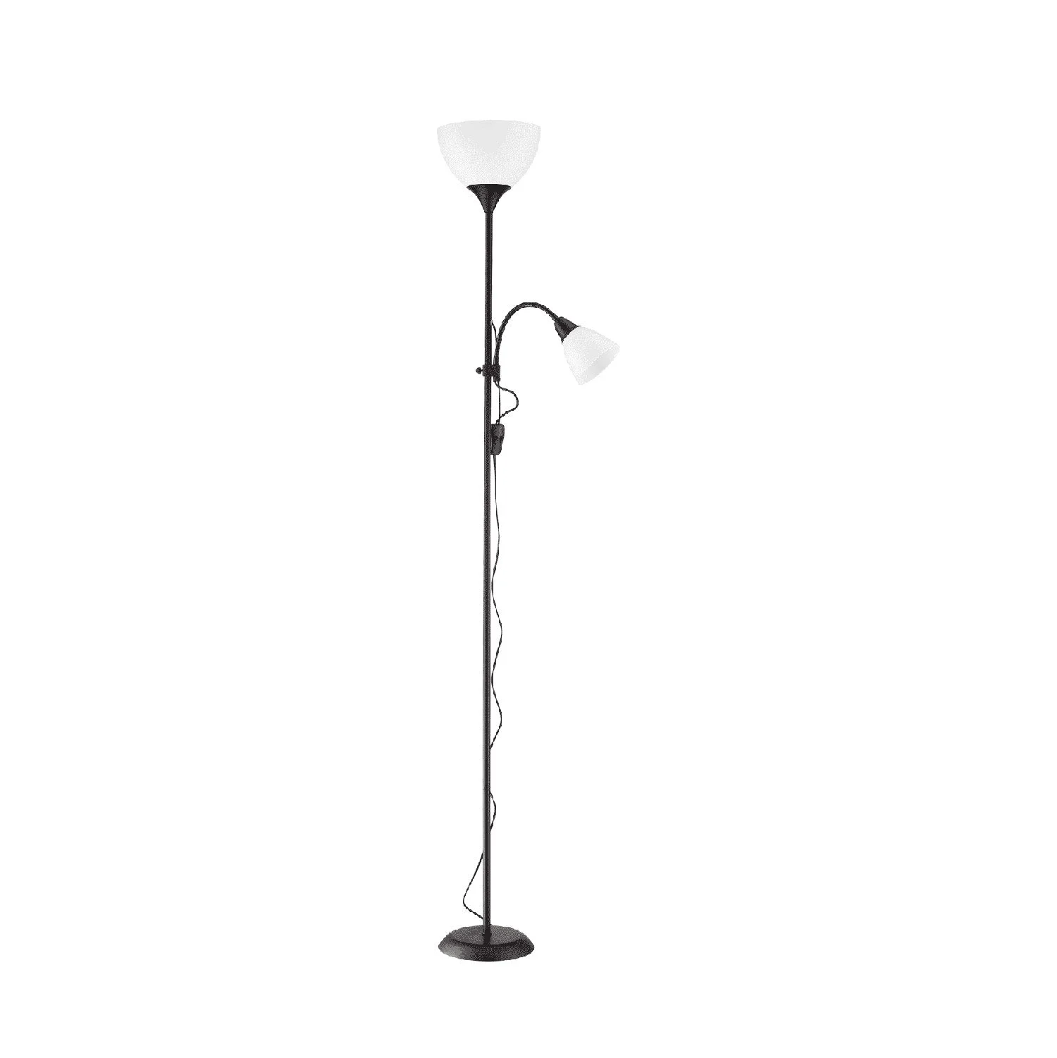 Lámpara de pie de salón MDC Bowl negro 20W 568239101