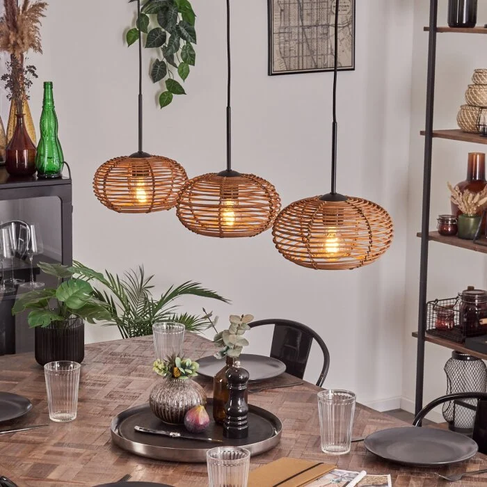 Mulstrand Lámparas suspendidas Negro, 3 luces