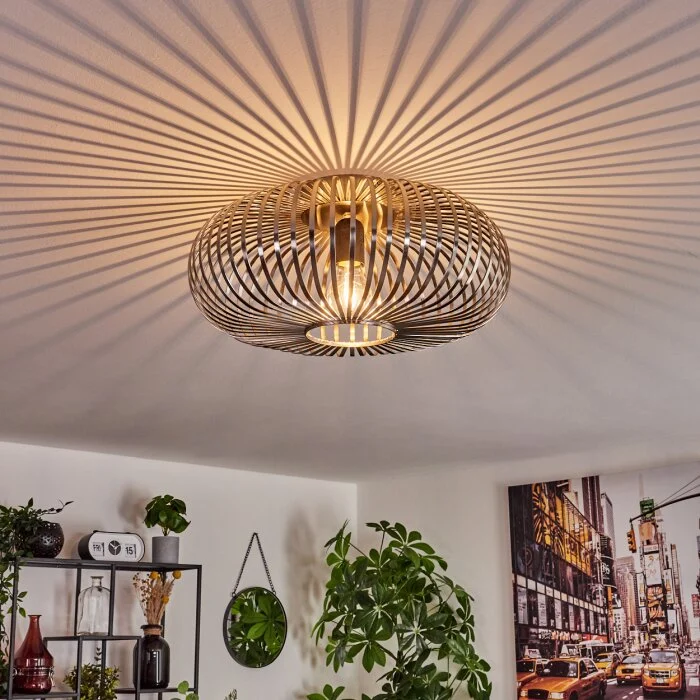 Oravi Lámpara de Techo Plata, 1 luz