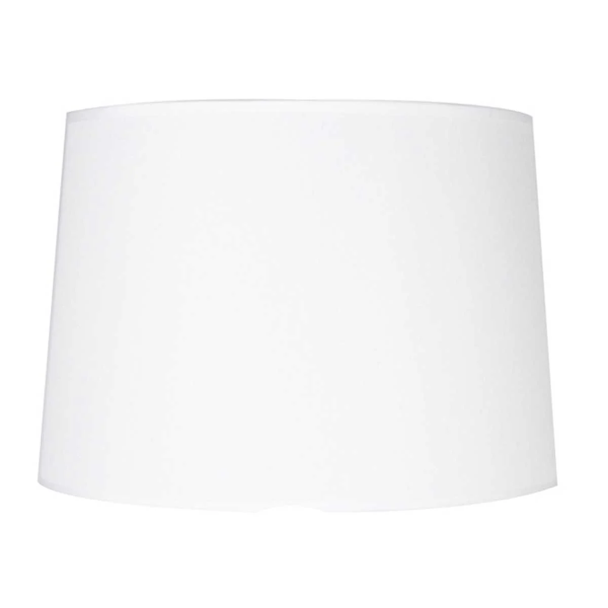 Pantalla de lámpara de tela blanca moderna Mexlite