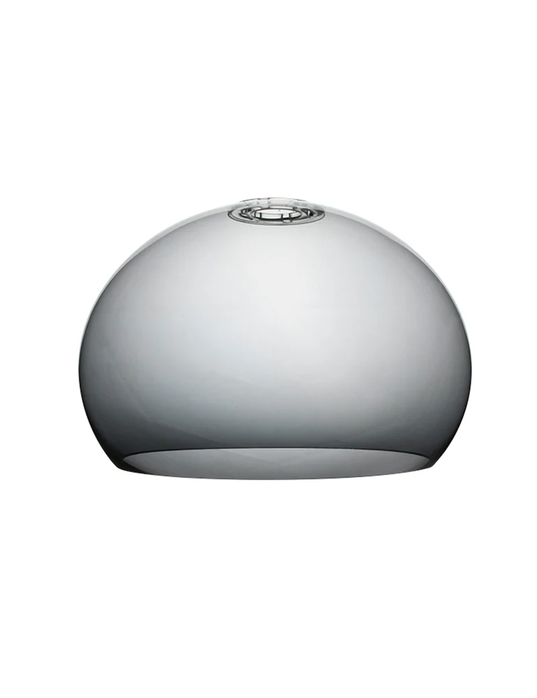 Pantalla de lámpara de plástico blanco retro Anne Light & Home