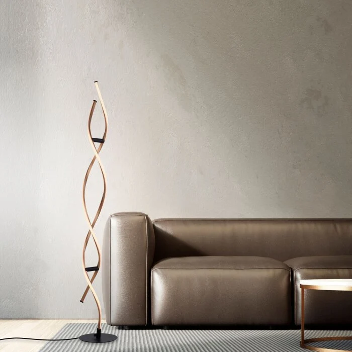 Paul Neuhaus POLINA Lámpara de Pie LED Negro, 1 luz