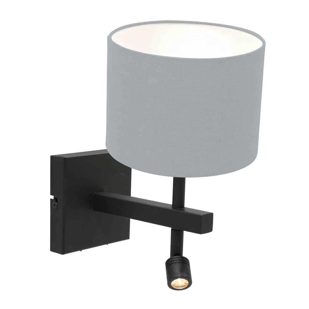Pequeña lámpara de pared con luz de lectura Steinhauer Stang