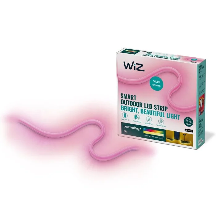 Philips WiZ White&Color Tira LED Blanca, 1 luz, Cambia de color