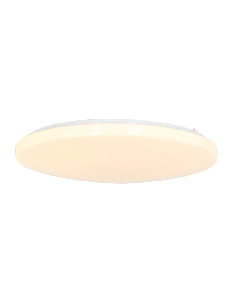 Plafón blanco con mando a distancia Mexlite Starlight