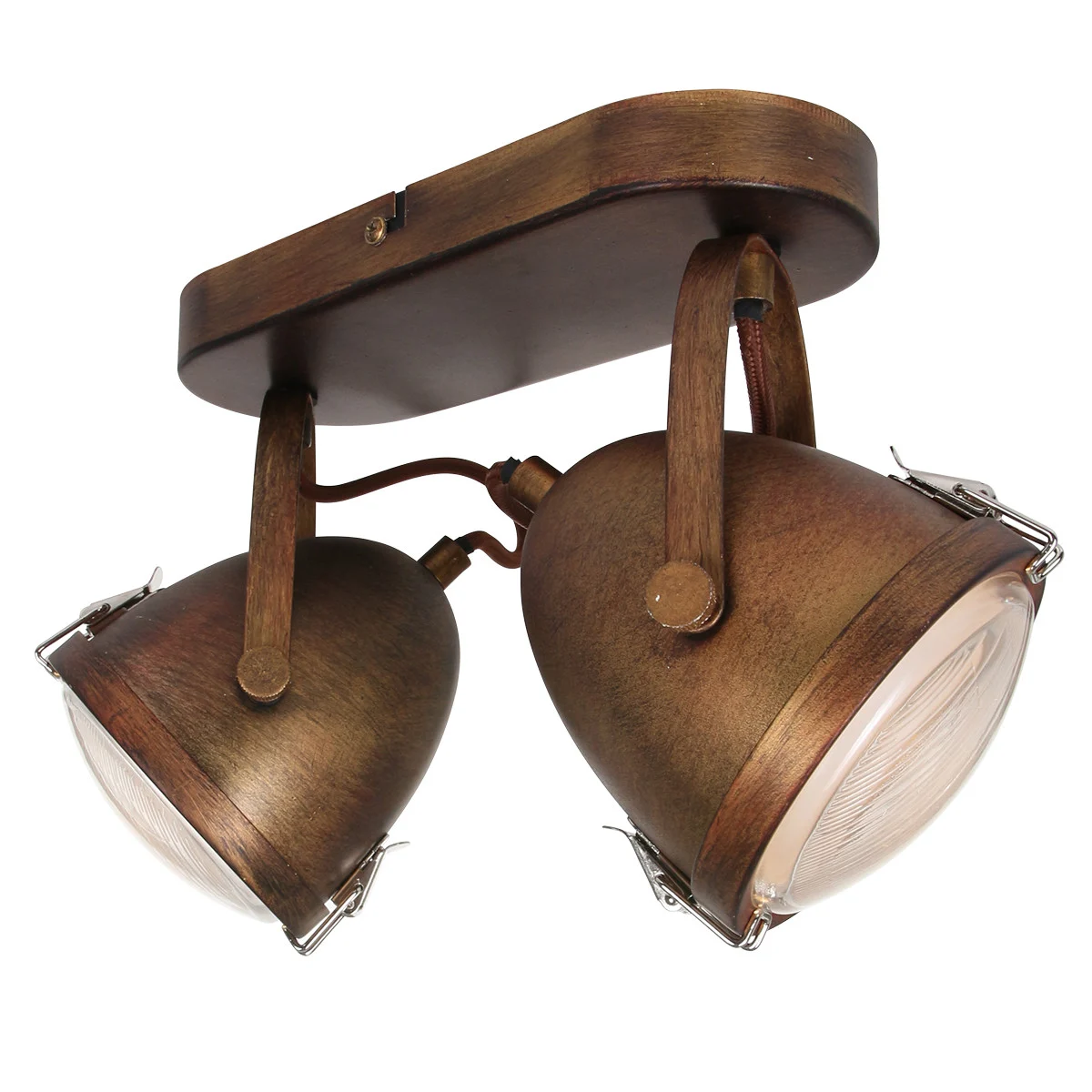 Lámpara de techo de dos luces Mexlite Paco