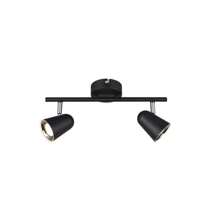 Proyector Reality TOULOUSE LED Negro, 2 luces