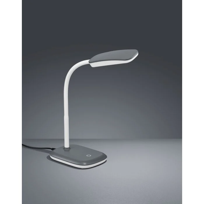 Reality BOA Lámpara de Mesa LED Titanio, 1 luz
