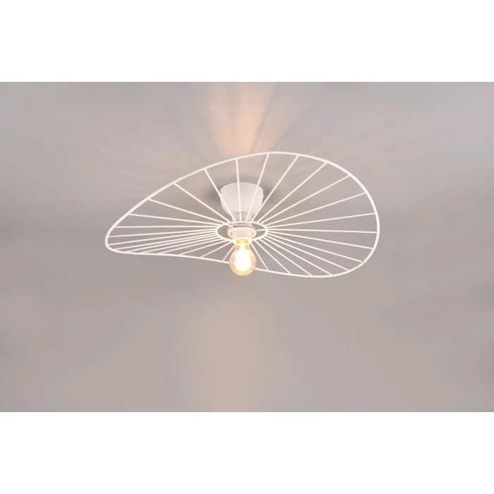 Reality CHAPEAU Lámpara de Techo Blanca, 1 luz