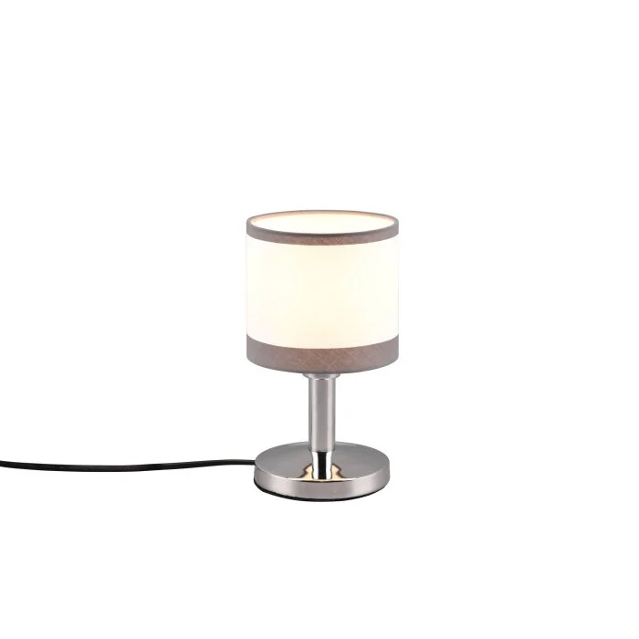 Reality DAVOS Lámpara de mesa Cromo, 1 luz