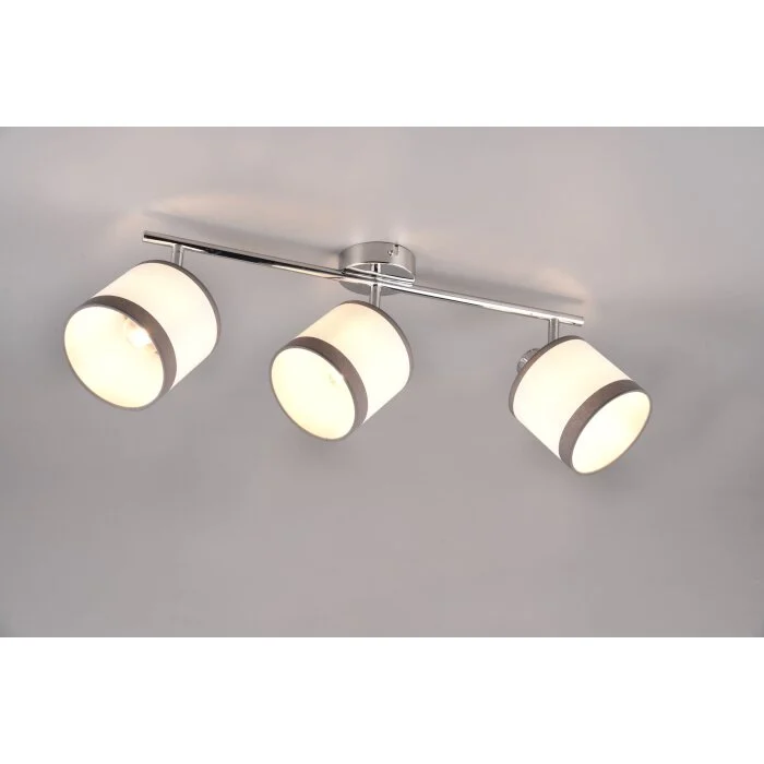 Reality DAVOS Lámpara de Techo Cromo, 3 luces