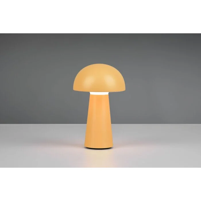 Reality Lennon Lámpara de mesa LED Amarillo, 1 luz