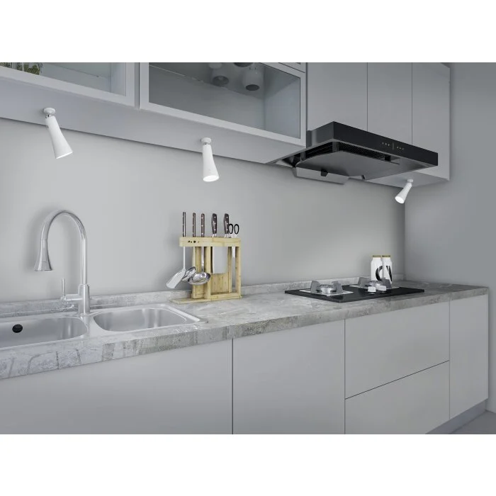 Reality Maxi Lámpara de mesa LED Blanca, 1 luz