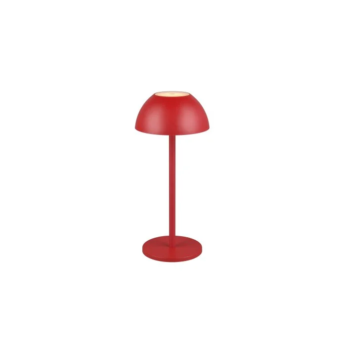 Reality RICARDO Lámpara de mesa LED Rojo, 1 luz