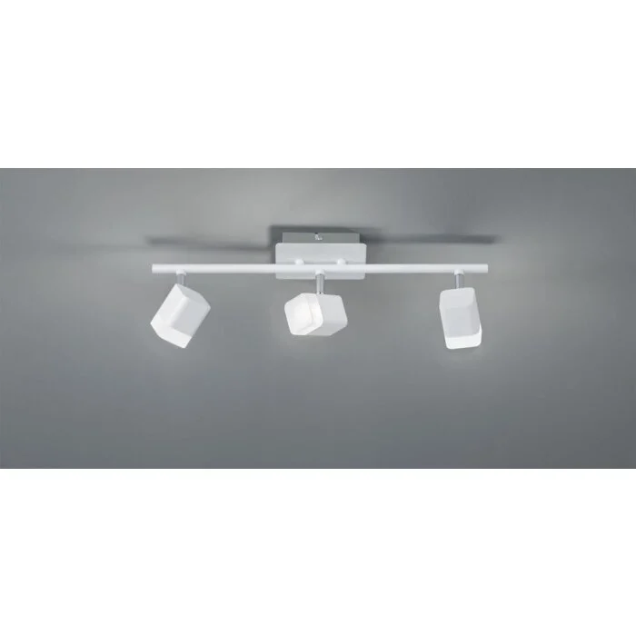 Reality ROUBAIX Proyector LED Blanca, 3 luces