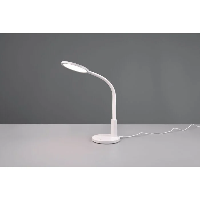 Reality Sally Lámpara de mesa LED Blanca, 1 luz