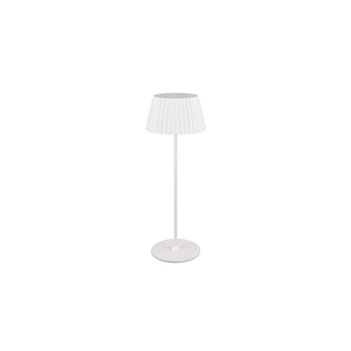 Reality SUAREZ Lámpara de mesa LED Blanca, 1 luz