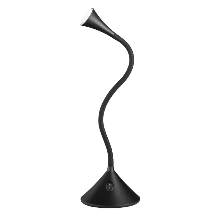 Reality Viper Lámpara de Mesa LED Negro, 1 luz