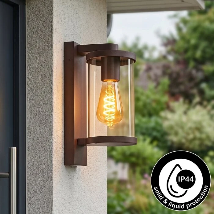 Telhada Iluminación exterior, Aplique de exterior Color óxido, 1 luz