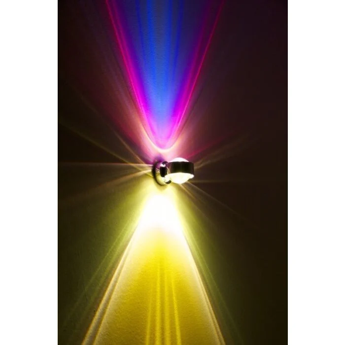 Top-Light PukWall Aplique LED Negro, 2 luces