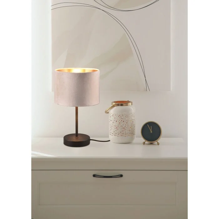 Trio JULIETA Lámpara de mesa Negro, 1 luz