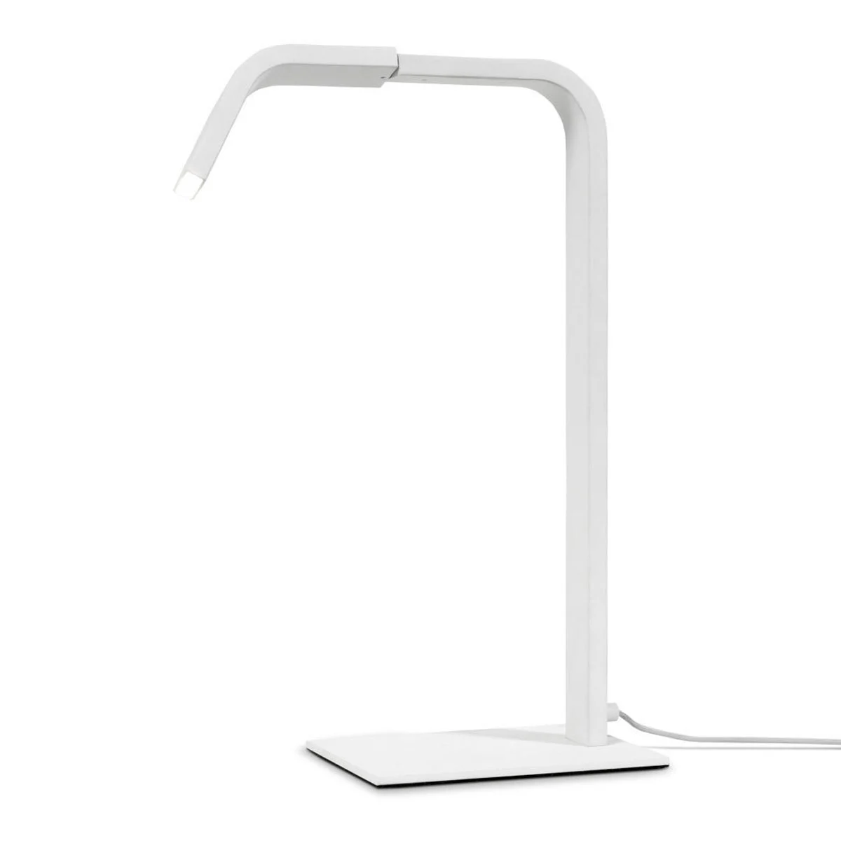 Lámpara de mesa moderna de metal blanco It’s About RoMi Zurich
