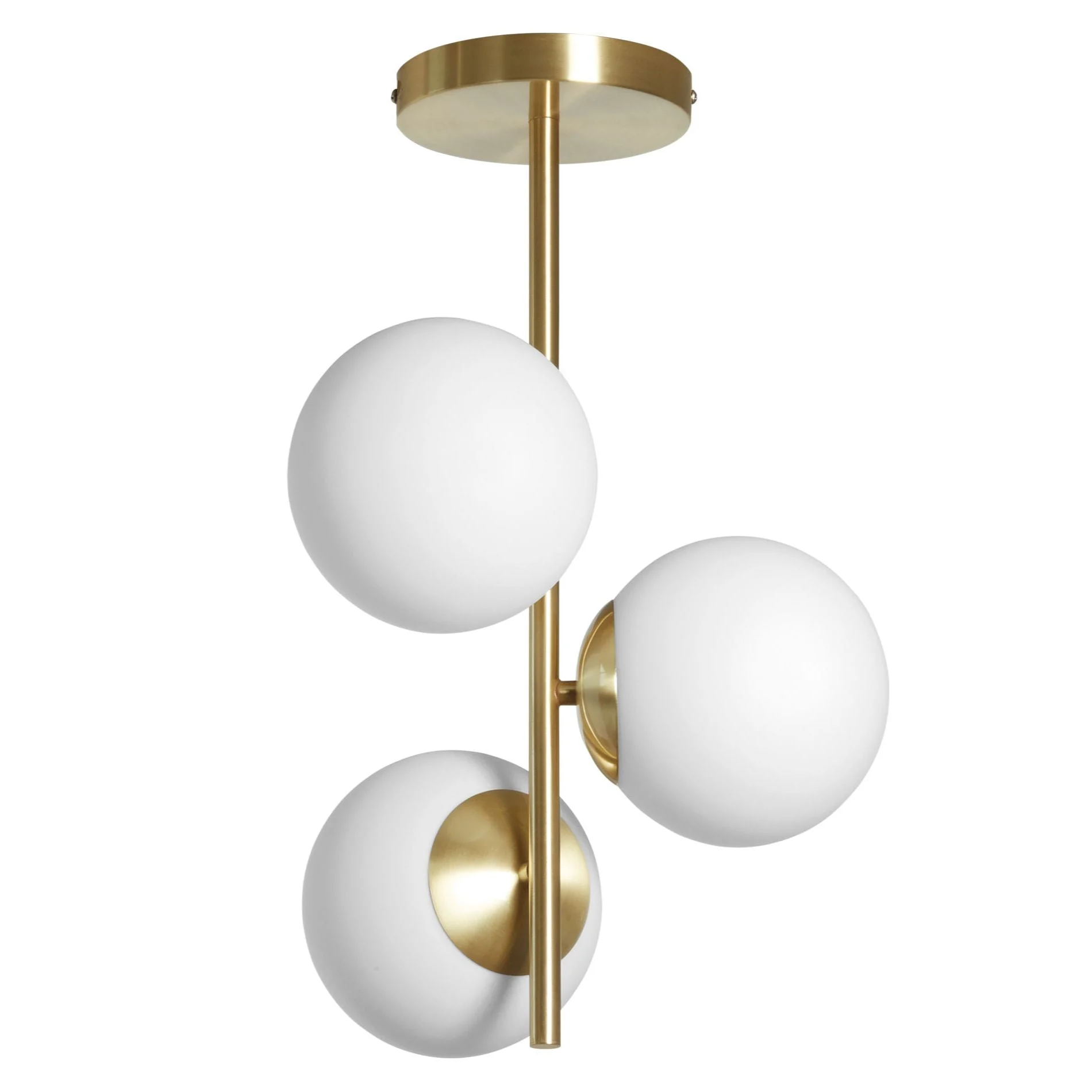 Plafón de techo MDC Rondo E27 cristal blanco IP20 40W 578086101